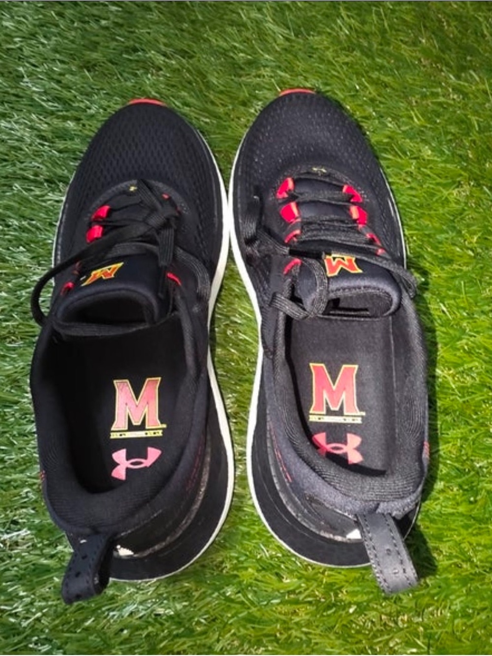 Under Armour NCAA Maryland Terrapins Team Infinite Elite 2 Running Shoes Size 8